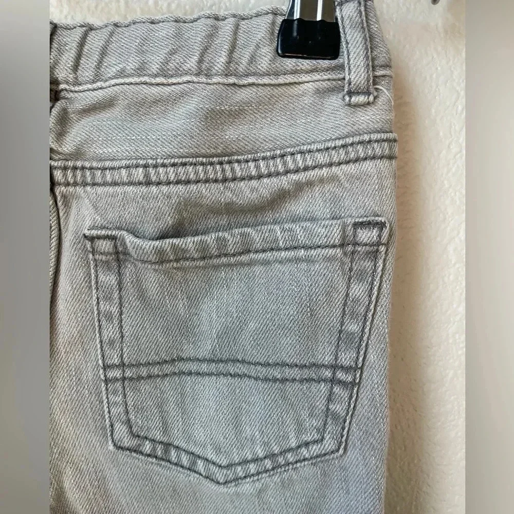 The Children’s Place Skinny 5T grey pants with snap closure & adjustable waist